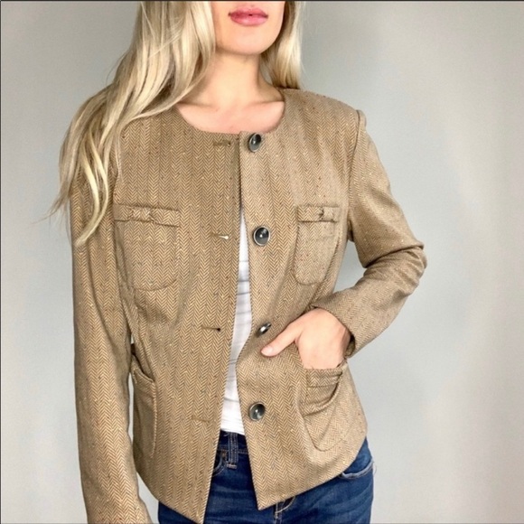 CAbi Tan Blazer - Picture 1 of 11